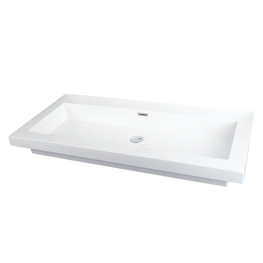 RUBI RTOL100 Countertop Basin With Overflow