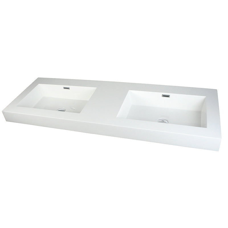 RUBI RTOL138 Countertop Basin With Overflow