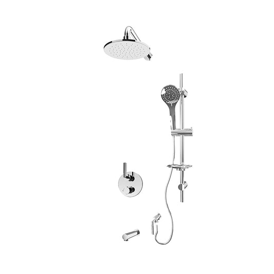 RUBI RCA813D Billie/Dana 1/2'' Thermostatic Shower Set 2 Way Div. Xvtr69R