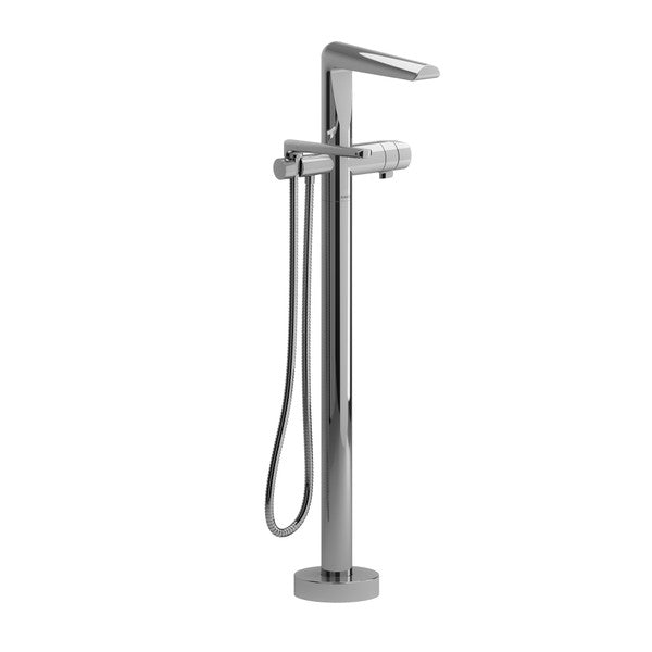 RIOBEL TPB39 Parabola Single Hole Floor Mount Tub Filler Trim