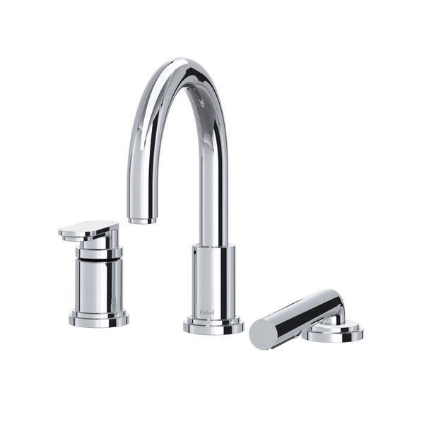 RIOBEL TAA10 3-Piece Deck-Mount Tub Filler With Handshower Trim