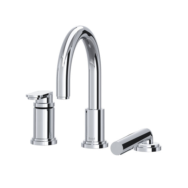 RIOBEL TAA16 3-Piece Type P (Pressure Balance) Deck-Mount Tub Filler With Handshower Trim