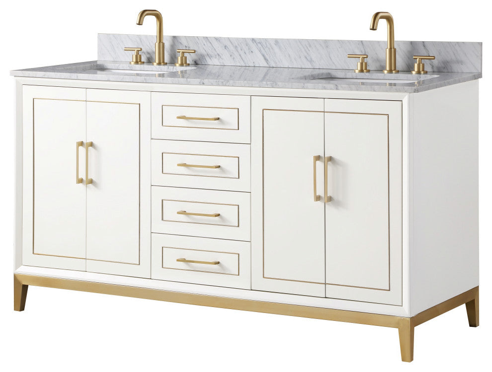 BEMMA V-GR60DFM Gracie Bathroom Vanity 60"