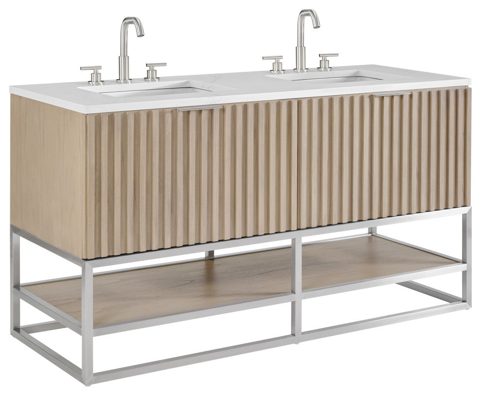 BEMMA V-TR60DFM Terra Bathroom Vanity 60"