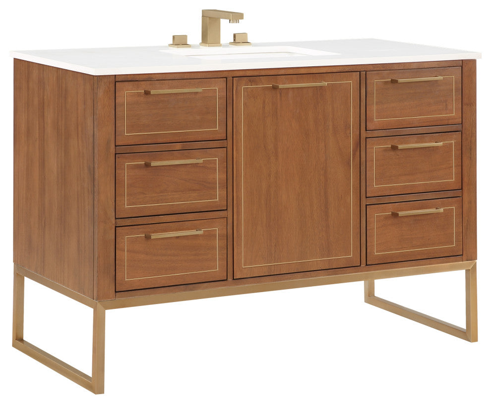 BEMMA V-MK48SFM Markham 48" Bathroom Vanity