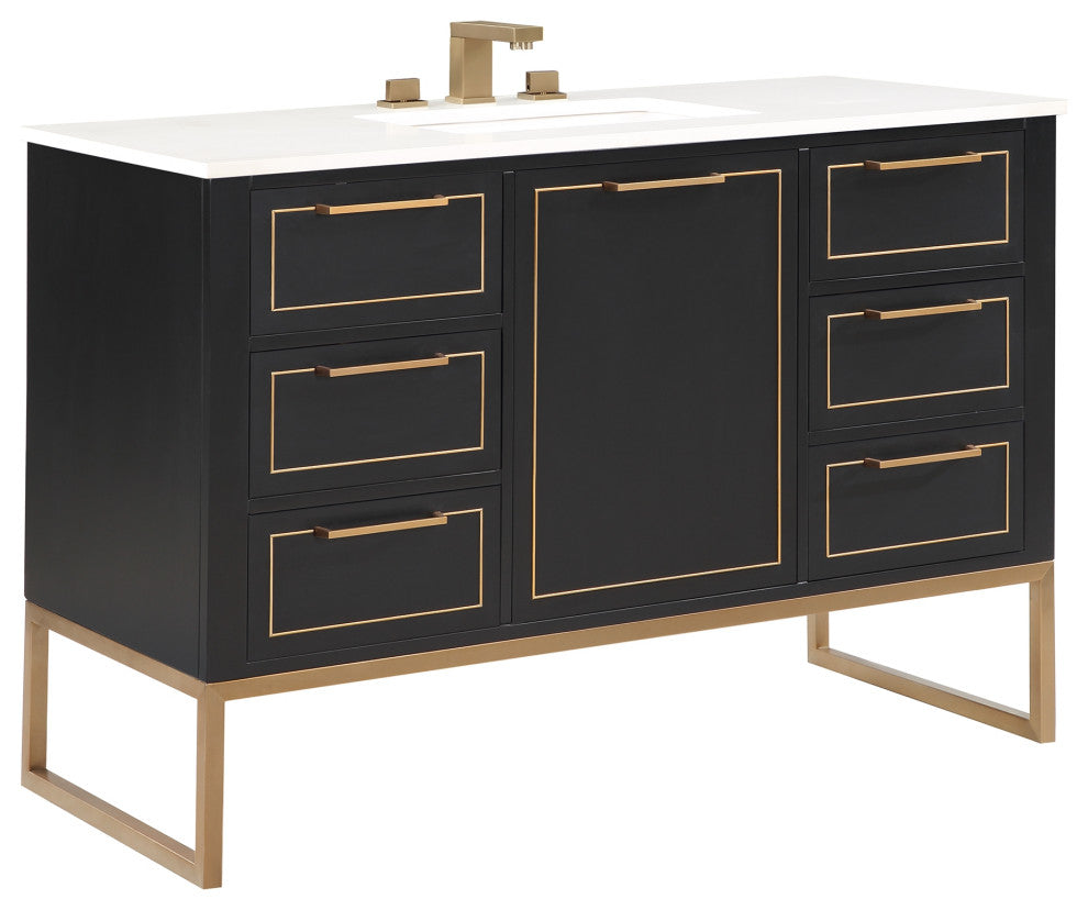 BEMMA V-MK48SFM Markham 48" Bathroom Vanity