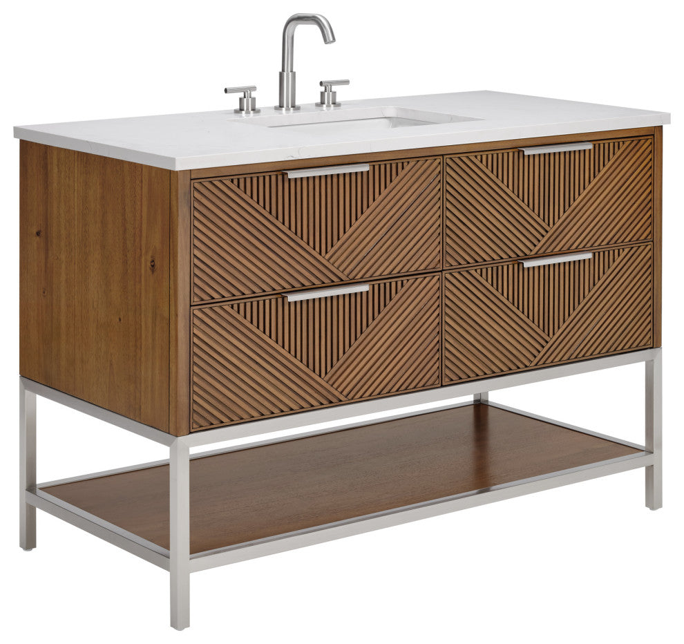 BEMMA V-DM48SFM Diamond 48" Bath Vanity