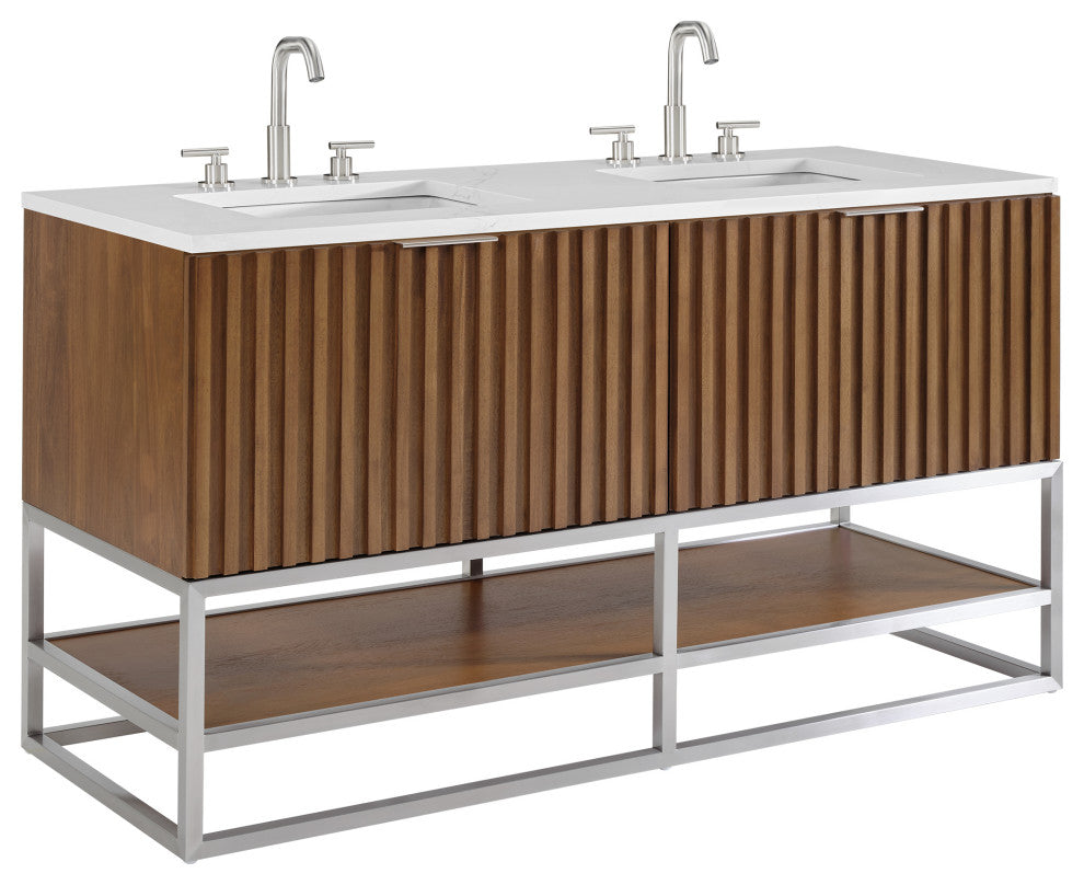 BEMMA V-TR60DFM Terra Bathroom Vanity 60"