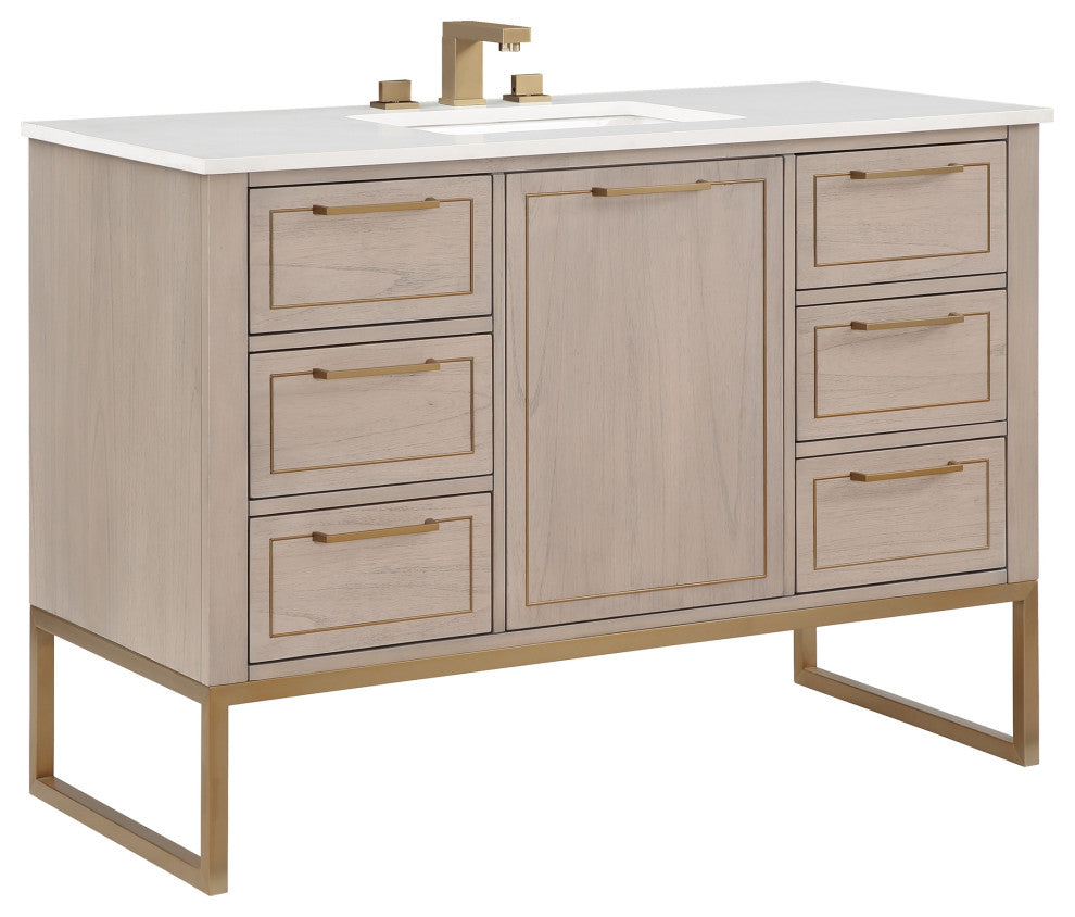 BEMMA V-MK48SFM Markham 48" Bathroom Vanity