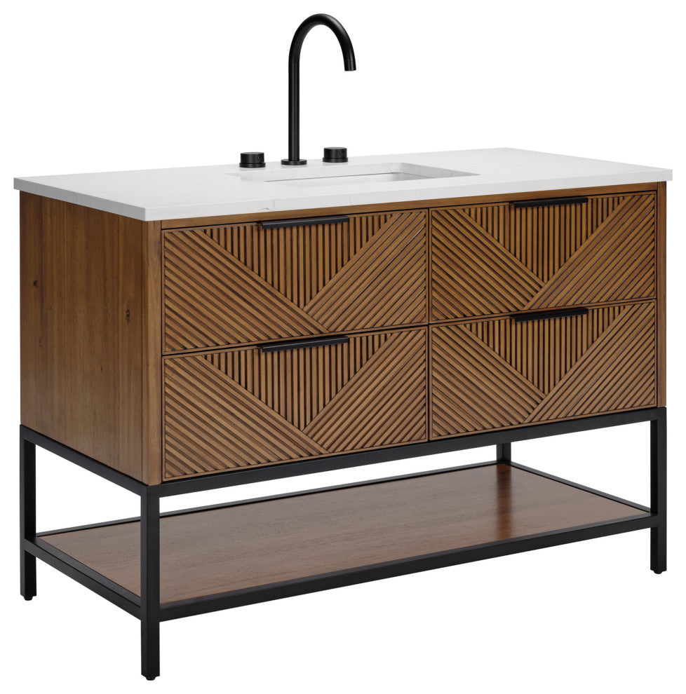 BEMMA V-DM48SFM Diamond 48" Bath Vanity