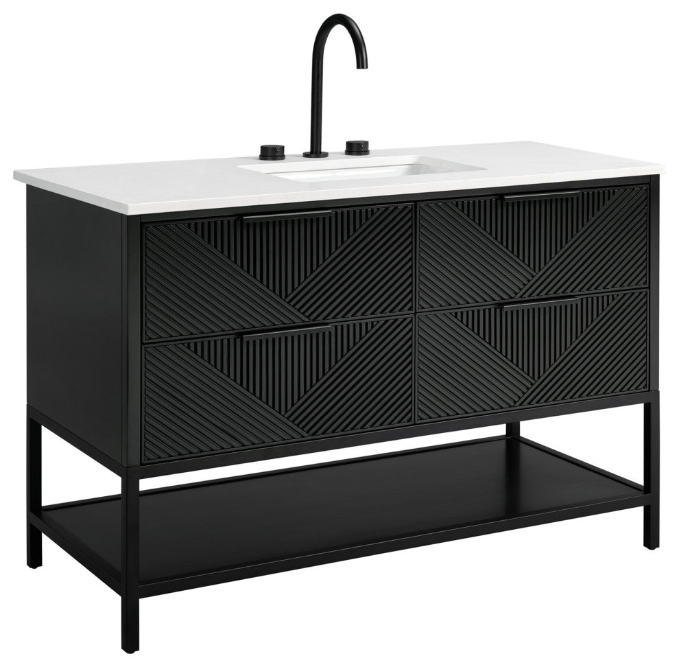 BEMMA V-DM48SFM Diamond 48" Bath Vanity