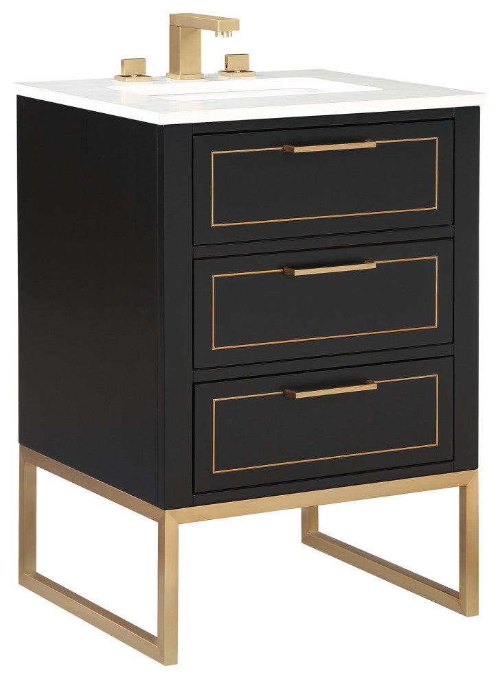 BEMMA V-MK24SFM Markham 24" Bathroom Vanity