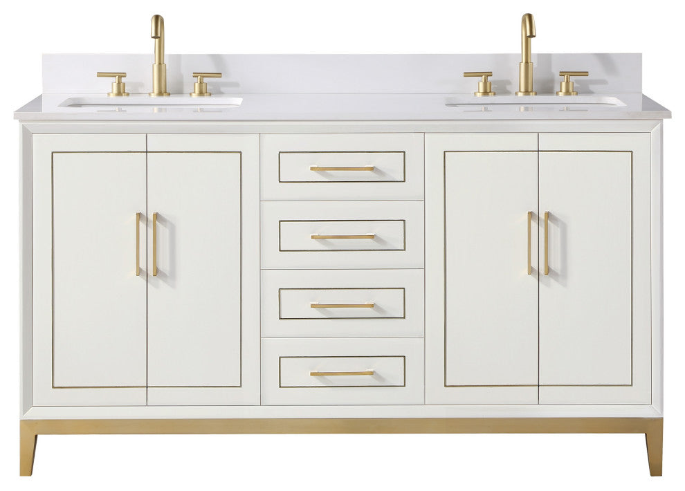 BEMMA V-GR60DFM Gracie Bathroom Vanity 60"