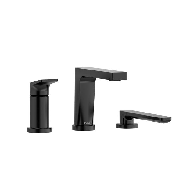 RIOBEL TOD16 Ode 3-Piece Type P (Pressure Balance) Deck-Mount Tub Filler With Hand Shower Trim