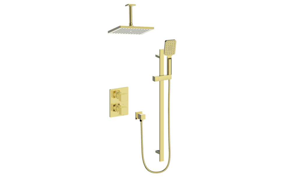 VOGT SET.AP.220.226 Kapfenberg 2-Way TH Shower Kit with 6" Ceiling Arm