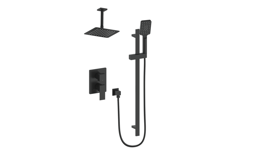 VOGT SET.KG.210.216 Kapfenberg 2-Way PB Shower Kit with 6" Ceiling Arm