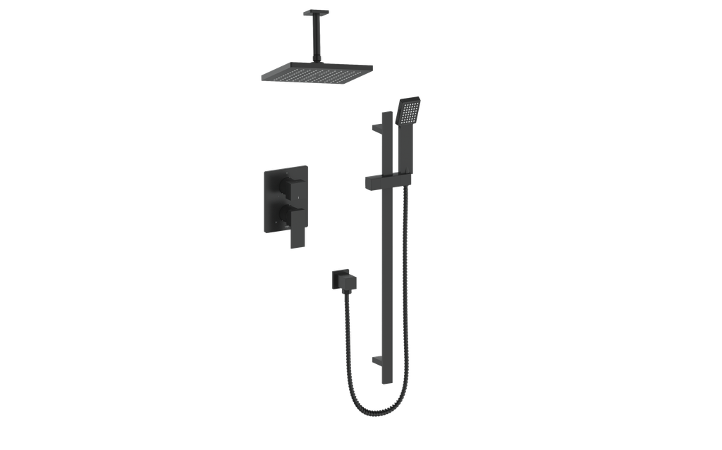 VOGT SET.AP.210.216 Kapfenberg 2-Way PB Shower Kit with 6" Ceiling Arm