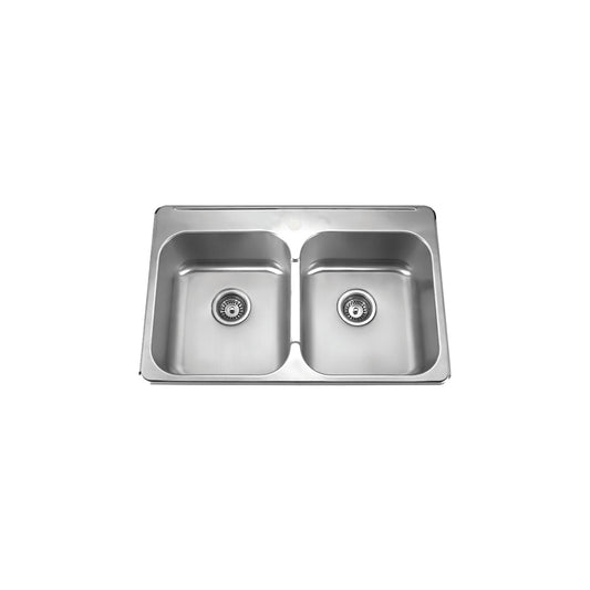 VOGT KS.3120.D18P Donau Sink - 31-3/8"x20-1/2"x8"