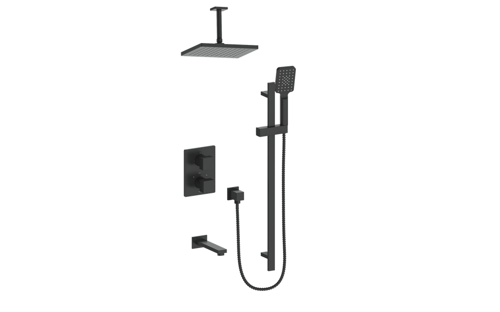 VOGT SET.AP.320.326 Kapfenberg 3-Way TH Shower Kit with 6" Ceiling Arm