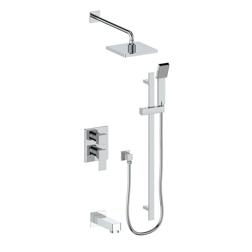 VOGT SET.AP.310.310 Kapfenberg 3-Way PB Shower Kit