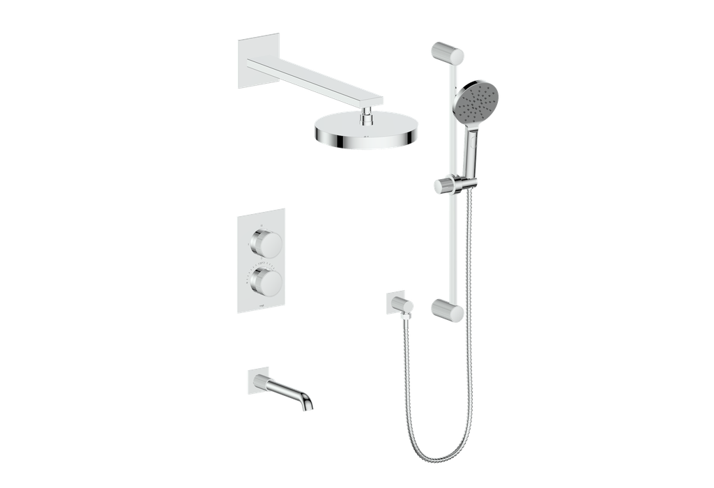 VOGT SET.M1.320.310 Mond 3-Way TH Shower Kit