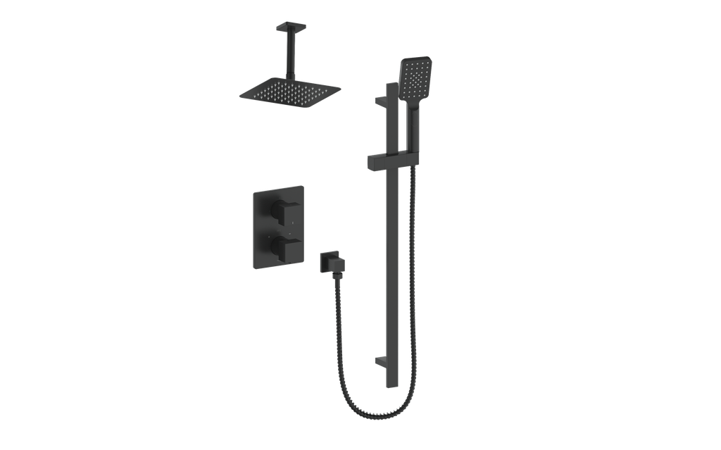 VOGT SET.KG.220.216 Kapfenberg 2-Way TH Shower Kit with 6" Ceiling Arm