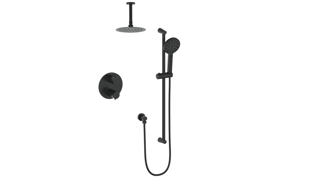 VOGT SET.WL.220.216 Worgl 2-Way TH Shower Kit with 6" Ceiling Arm