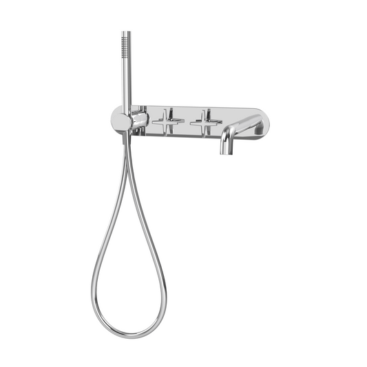 RUBI RLX32D Lexa W-Mounted Bath Faucet