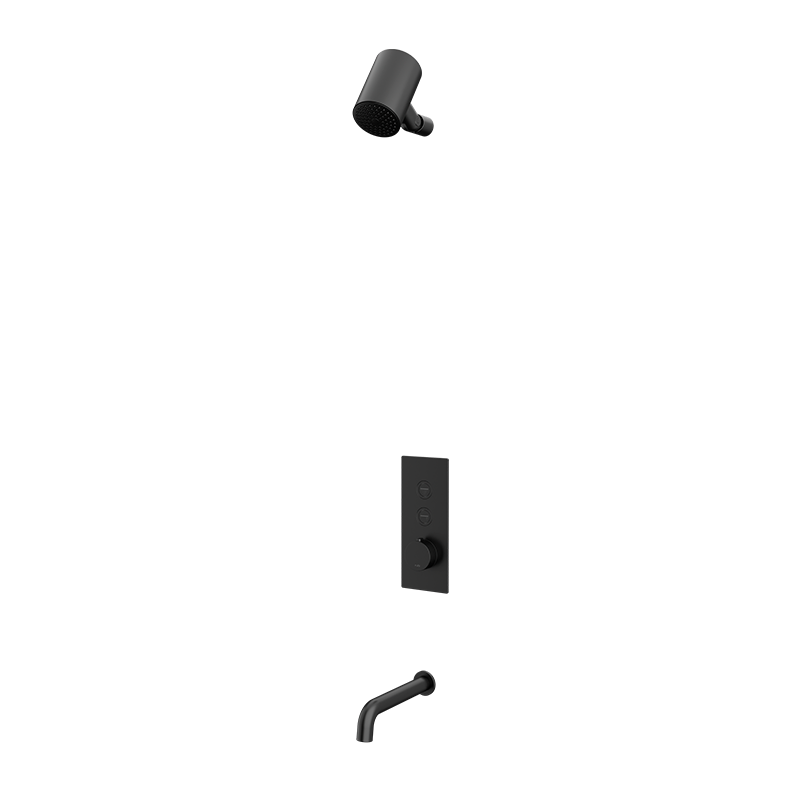 RUBI RON831 On 1/2'' Thermostatic Shower Set 2 Way Div. Xon69