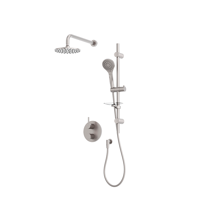 RUBI RVT811B Vertigo 1/2'' Thermostatic Shower Set 2 Way Div. Xvtr69R