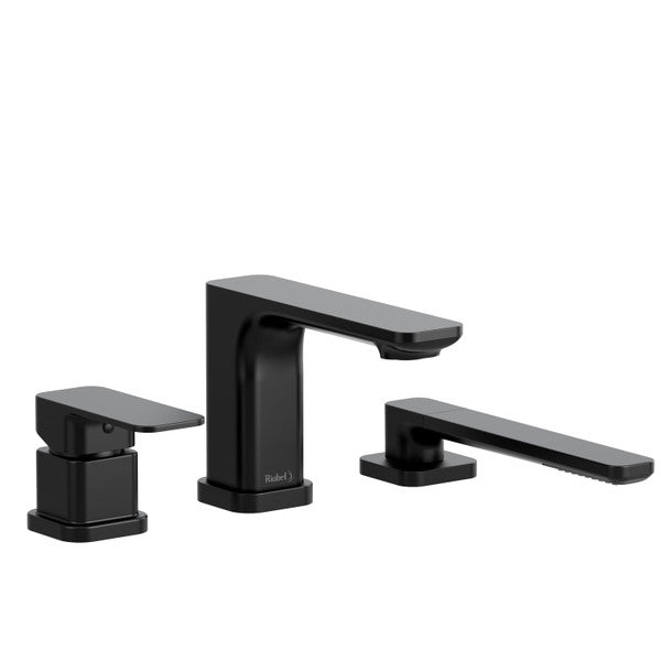 RIOBEL TEQ10 Equinox 3-Piece Deck-Mount Tub Filler With Hand Shower Trim