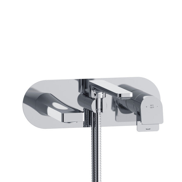 RIOBEL TOD21 Ode Wall Mount Tub Filler Trim