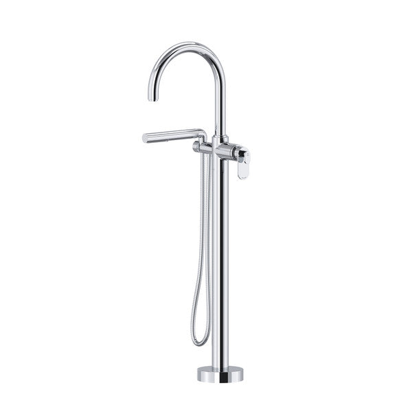 RIOBEL TAA39 Arca Single Hole Floor Mount Tub Filler Trim