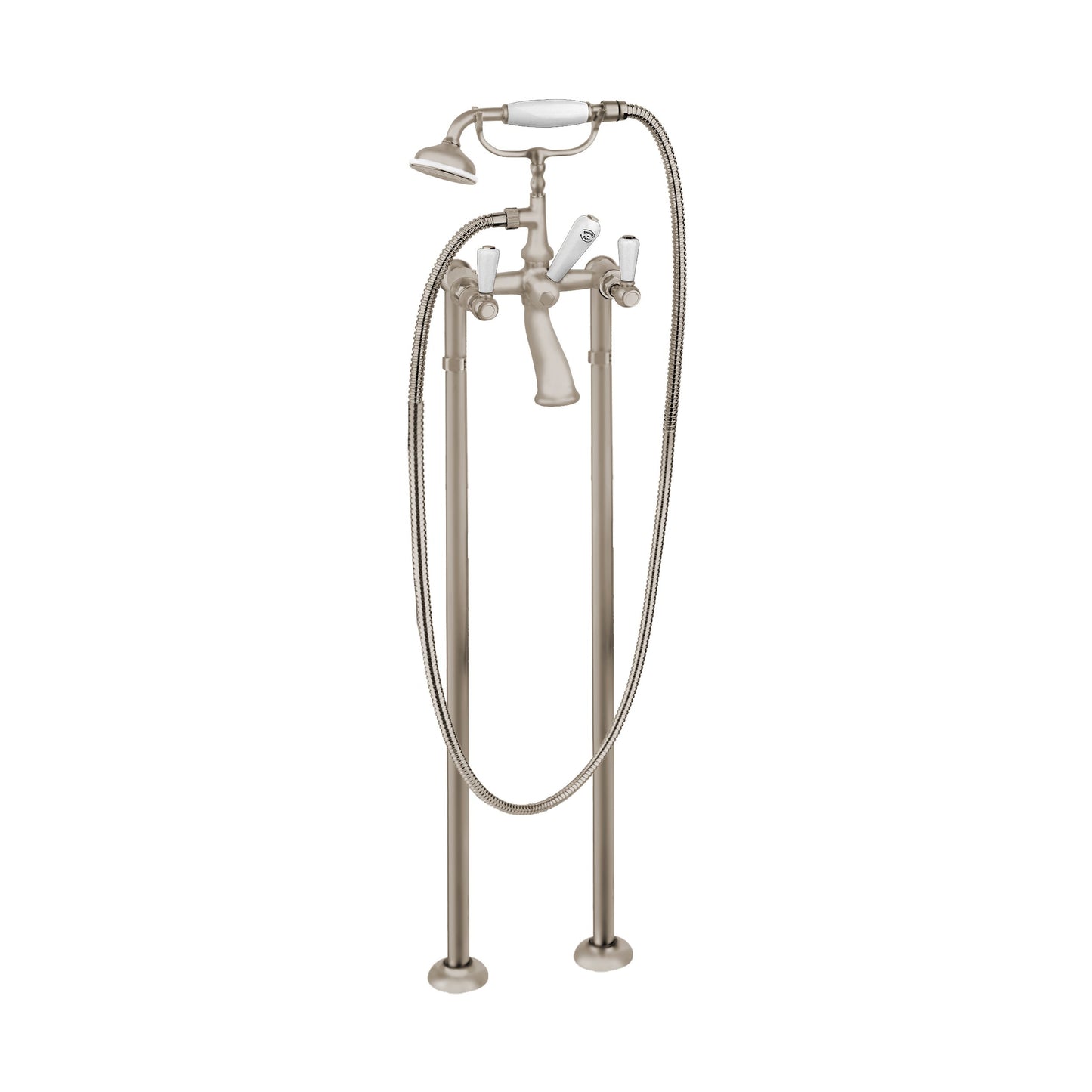 DISEGNO R2924L Regent Floor Mount Tub Filler