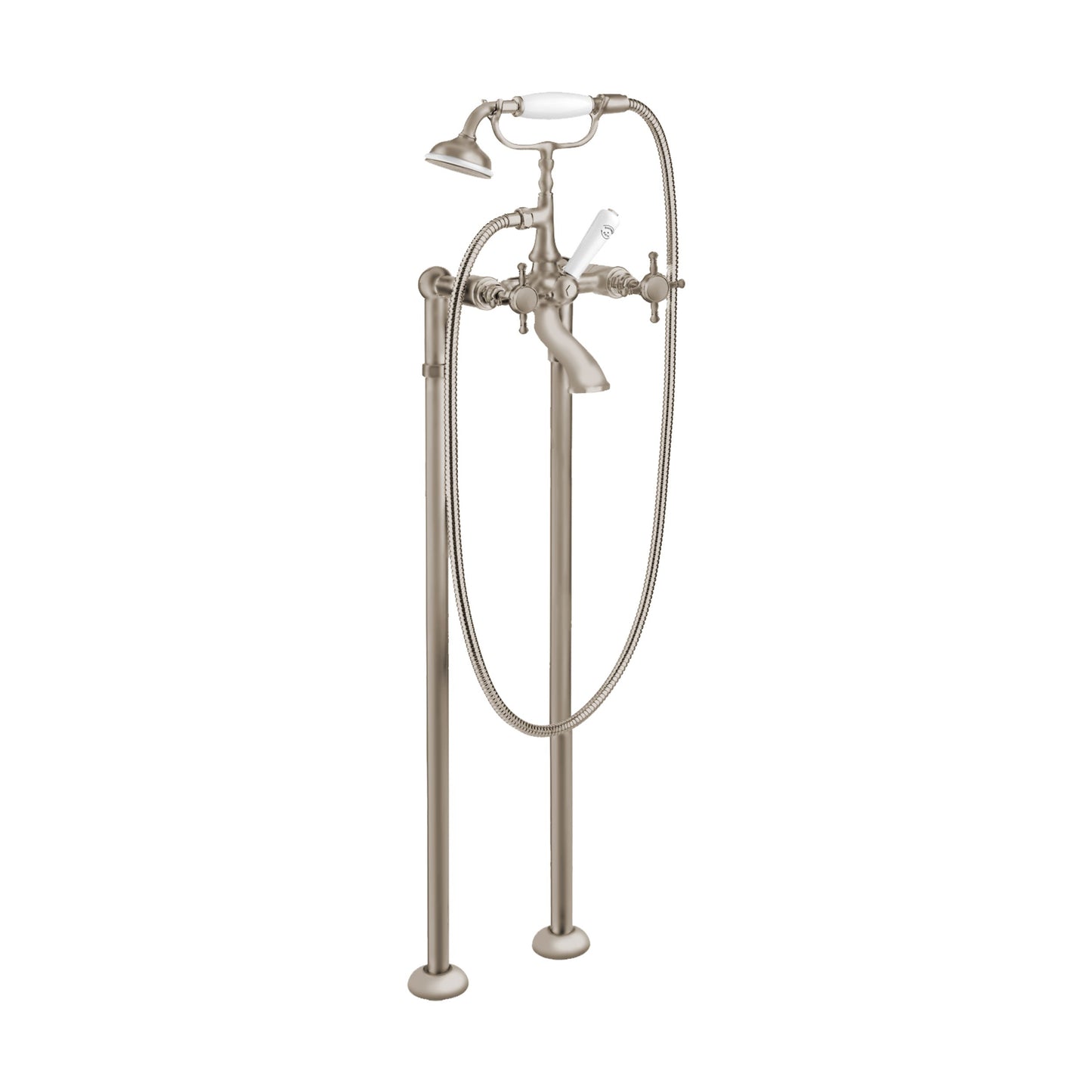 DISEGNO R2975X Queen Floor Mount Tub Filler