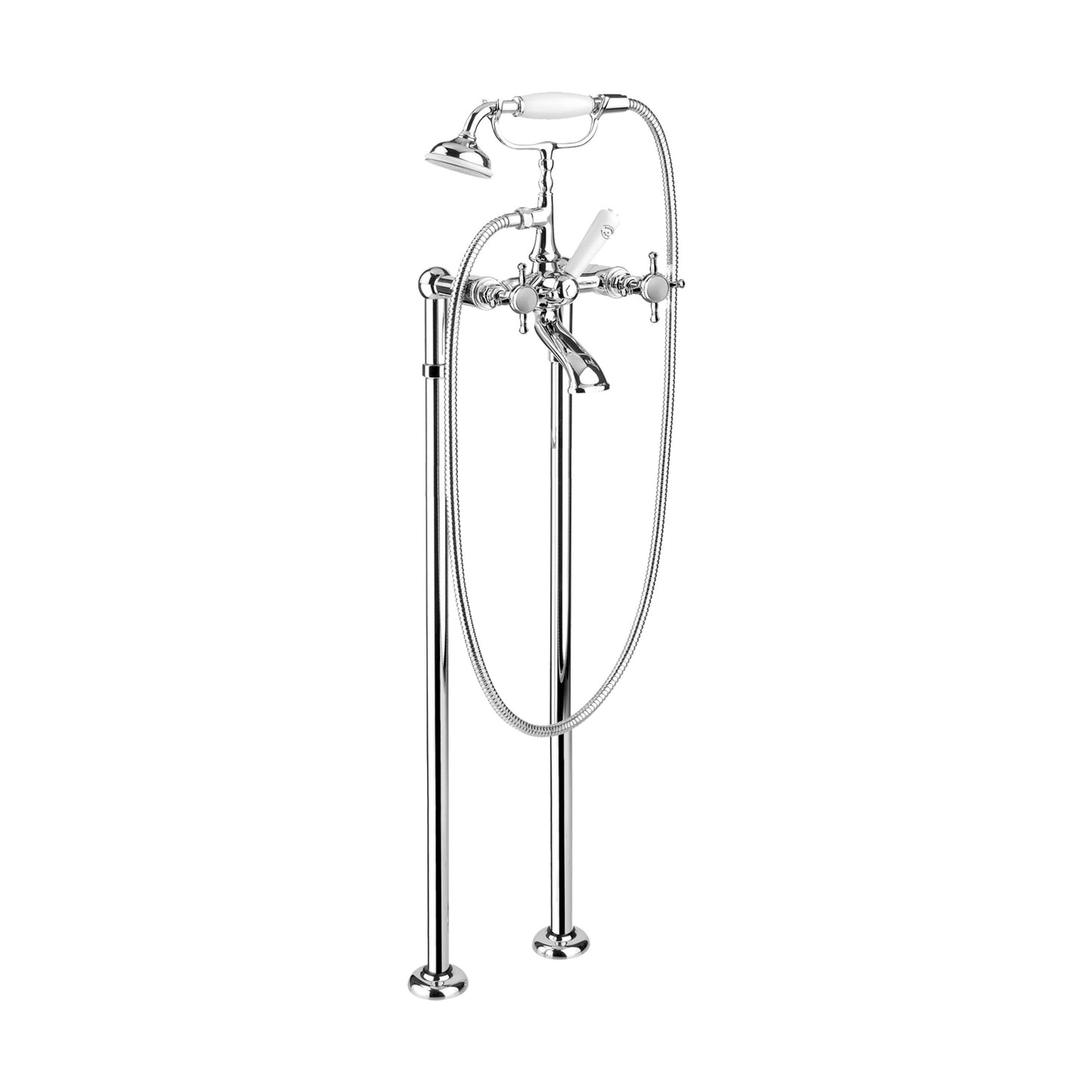 DISEGNO R2975X Queen Floor Mount Tub Filler