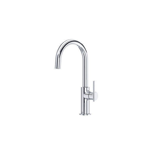 RIOBEL LT601 Lateral Bar/Food Prep Kitchen Faucet With C-Spout