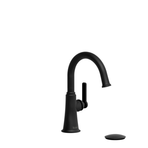 RIOBEL MMRDS01J Momenti Single Handle Bathroom Faucet with C-Spout