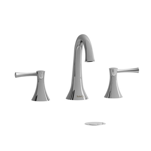 RIOBEL ED08L Edge Widespread Bathroom Faucet